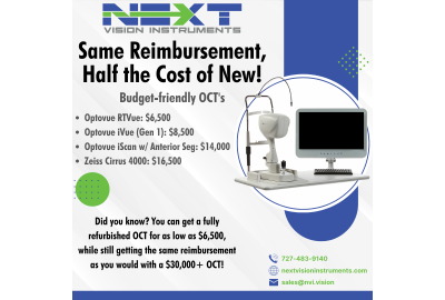  Purchasing a Pre-Owned OCT from Next Vision Instruments: Saving Money without Compromising Quality