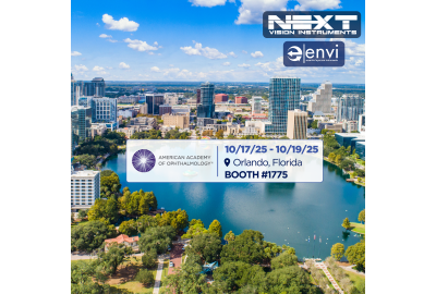 Next Vision Instruments & Envi Essential Eyecare Instruments Are Headed to AAO 2025!