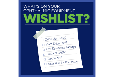 What's on Your Ophthalmic Equipment Wish List? (And How to Actually Get It!)