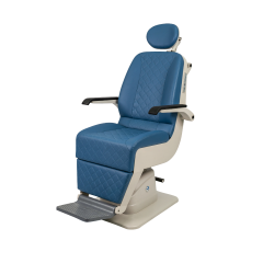 Envi S1-TC Tilt Ophthalmic Exam Chair with blue upholstery