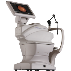 Topcon NW-400 with fully automated focus and capture of high-resolution true color fundus photos