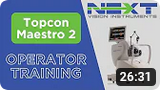 Operator Training for Topcon Maestro