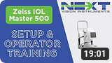 Zeiss IOL Master 500 -- Setup & Operator Training